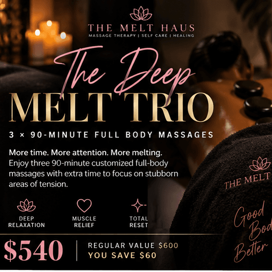 3 x90- Min Deep Melt Full body at The Melt Haus in Catonsville, MD